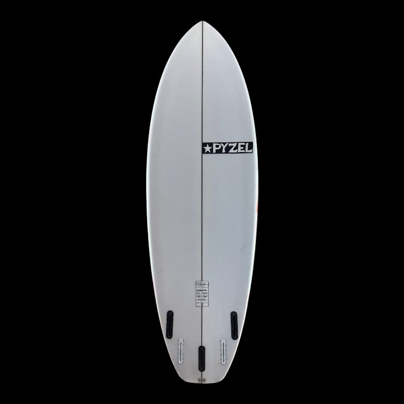 5'8" White Tiger, pu, 33.5L