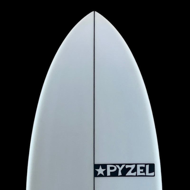 5'8" White Tiger, pu, 33.5L