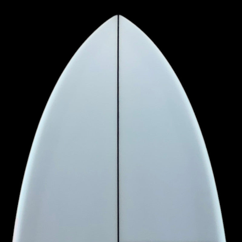5'8" White Tiger, pu, 33.5L