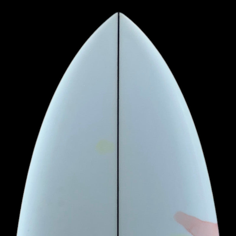 5'8" White Tiger, pu, 33.5L