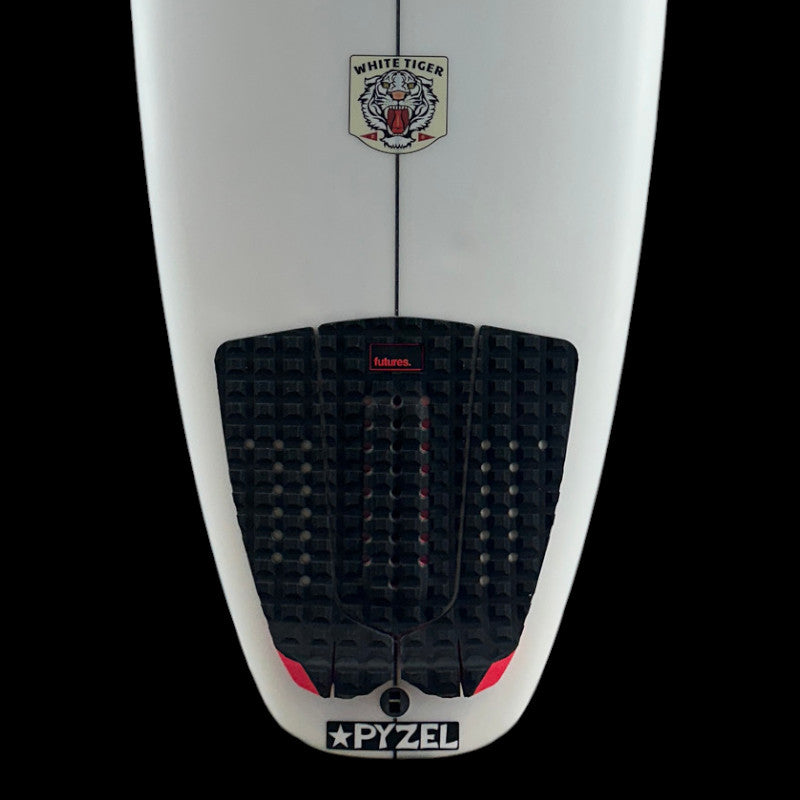 5'8" White Tiger, pu, 33.5L