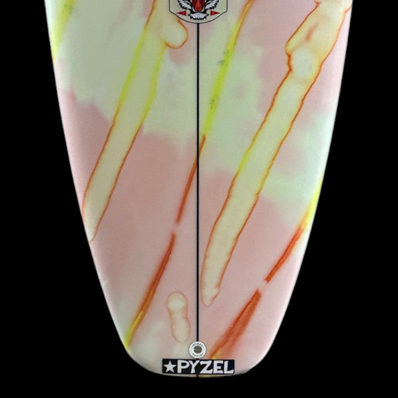 5'8" White Tiger, pu, 33.5L