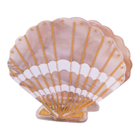 San Clemente Scallop Seashell Hair Clip