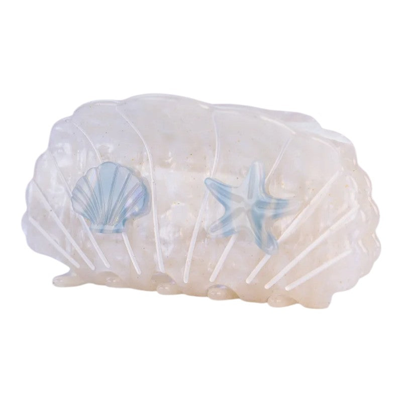 Solana Beach Seashell & Starfish Hair Clip
