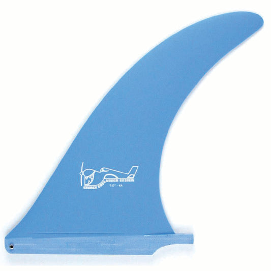 George greenough surfboard single fin 4A blue