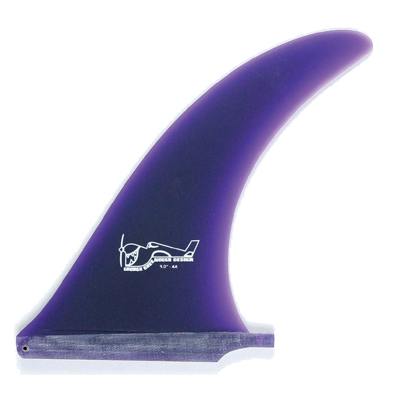 George greenough surfboard single fin 4A purple