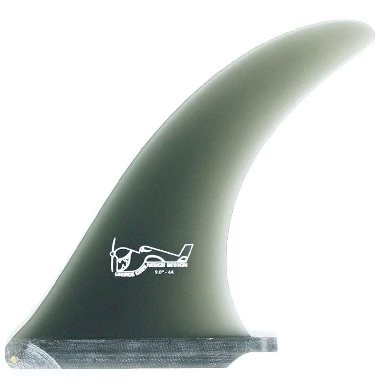George greenough surfboard single fin 4A smoke grey