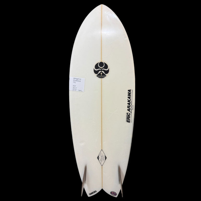 5'3" Slingshot, pu, 30.6L Glass on