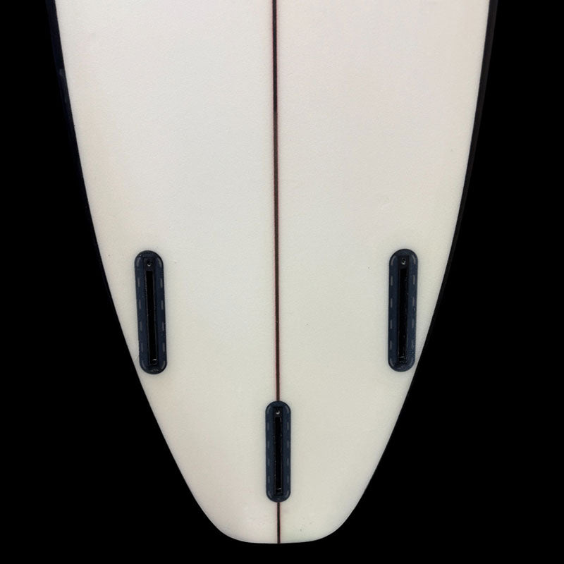 5'8" Black Jack, pu, 25.6L