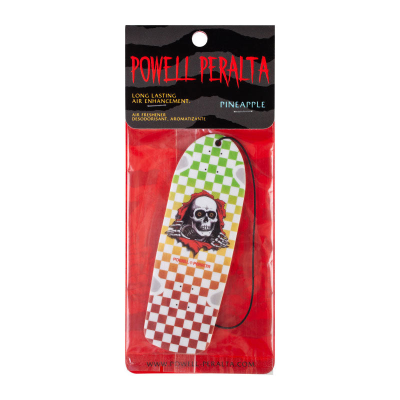 Checker Rasta Fade Air Freshener