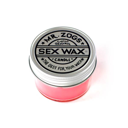 sex wax strawberry candle pink