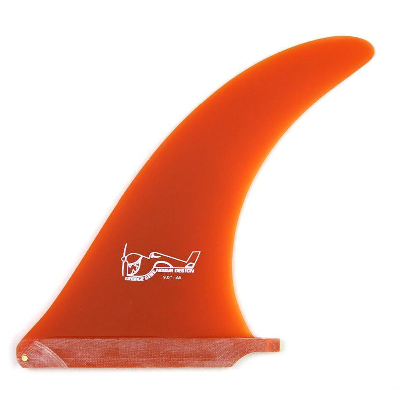 George greenough surfboard single fin 4A orange