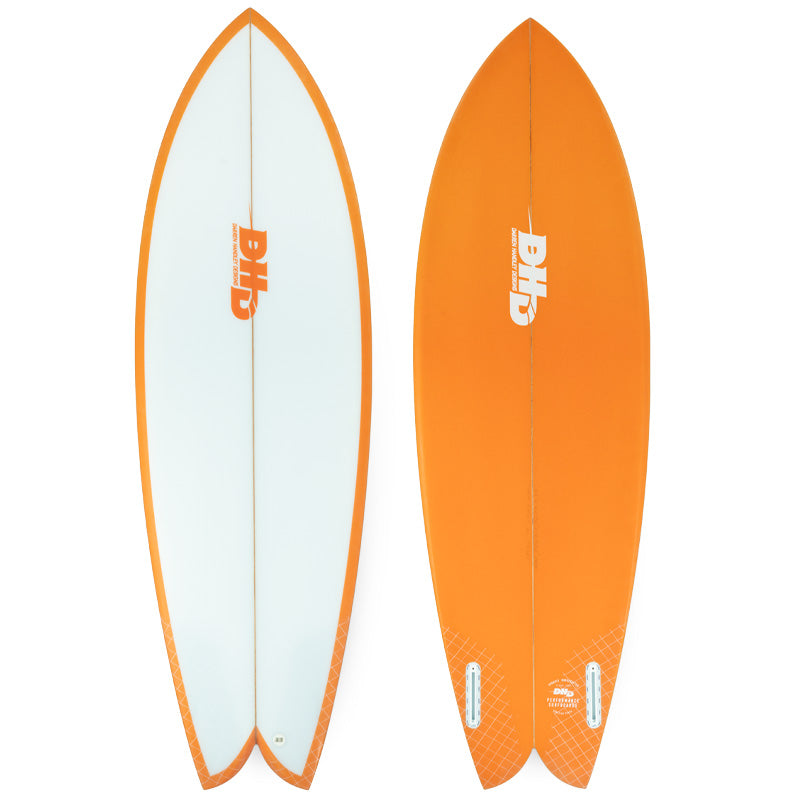 5'3" Mini Twin, with fins, NEW