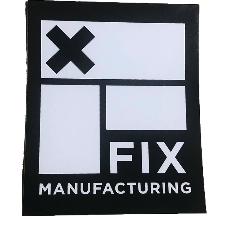Fix mfg Sticker