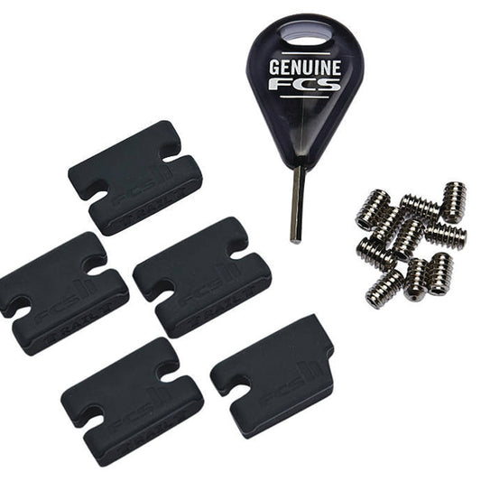 fcs tab infill fin kit grub screw